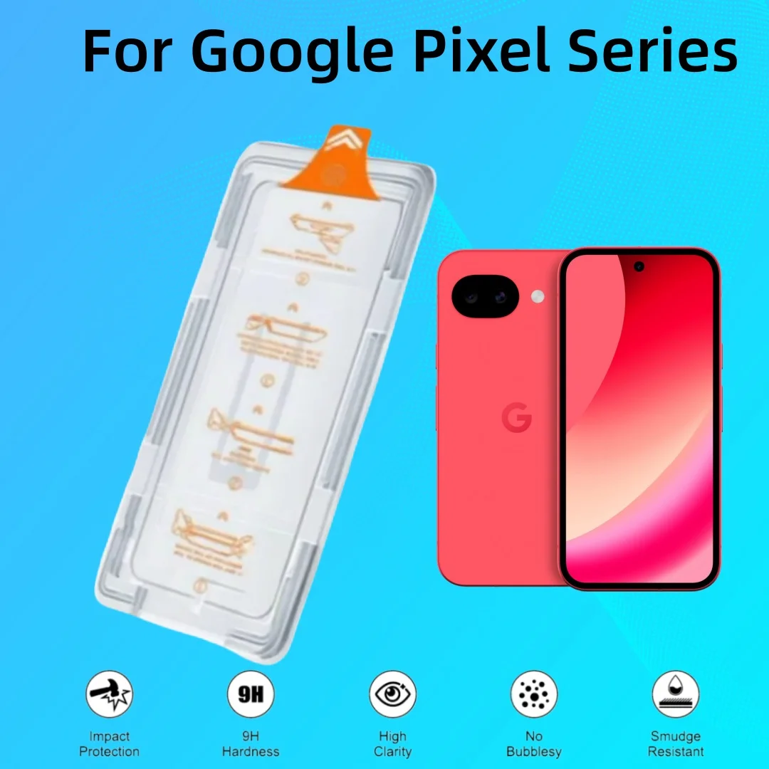 For Google Pixel 10a 10 Pro XL 9 8 8a 9a 6a 7a 7a 5G Tempered Glass Screen Protector Fingerprint Hardened Dust-free Accessories
For Google Pixel 10a 10 Pro XL 9 8 8a 9a 6a 7a 7a 5G Tempered Glass Screen Protector Fingerprint Hardened Dust-free Accessories