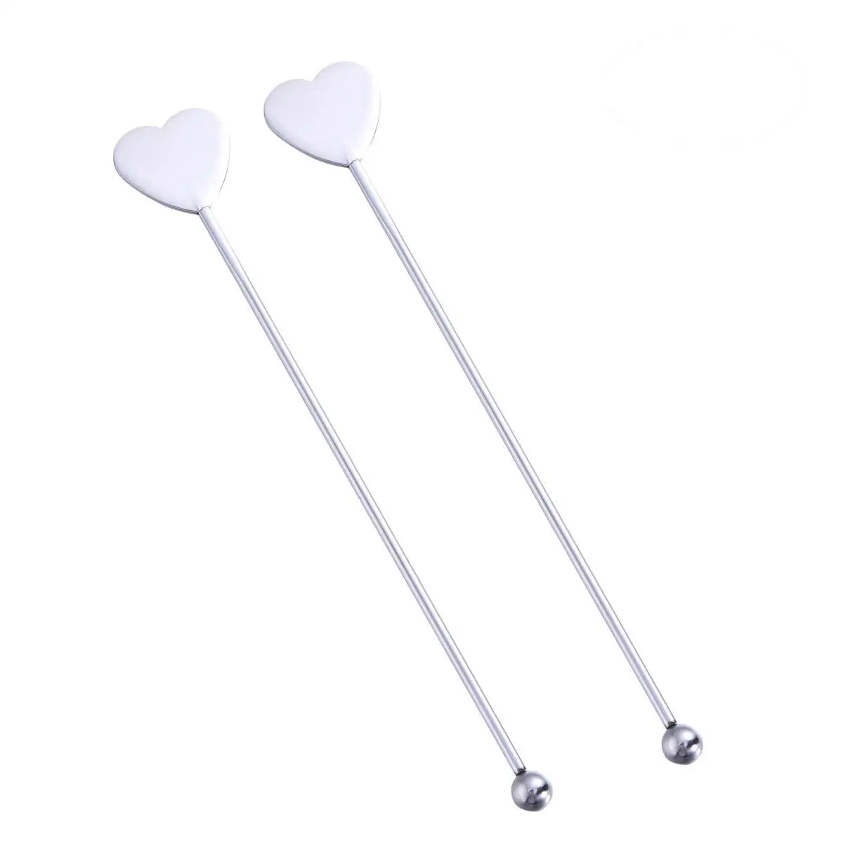 5 pcs StainlessSteel StirringRods BeverageDrink Picks MartiniCocktail SilverHeart Design ElegantAppetizers
5 pcs StainlessSteel StirringRods BeverageDrink Picks MartiniCocktail SilverHeart Design ElegantAppetizers