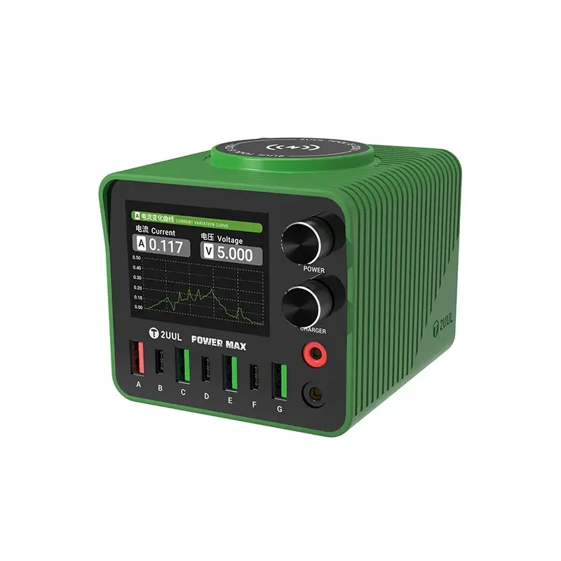 2UUL Powermax Electric Cube Curve 24V 4.5A DC Regulated Power Supply 200W Charger for Mobile Phone Repair Tools & Equipments
2UUL Powermax Electric Cube Curve 24V 4.5A DC Regulated Power Supply 200W Charger for Mobile Phone Repair Tools & Equipments
