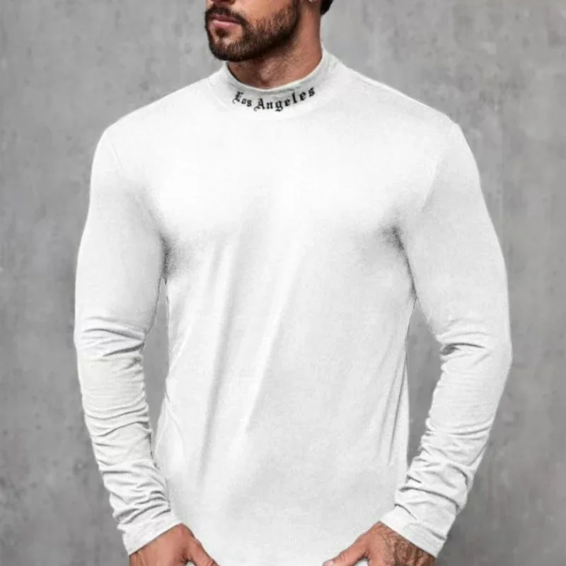 New Autumn Mens Fitness Long-Sleeved T-shirts Pullover Bottom Shirt Running Training Clothes Quick Dry Breathable Sports T Shirt
New Autumn Mens Fitness Long-Sleeved T-shirts Pullover Bottom Shirt Running Training Clothes Quick Dry Breathable Sports T Shirt