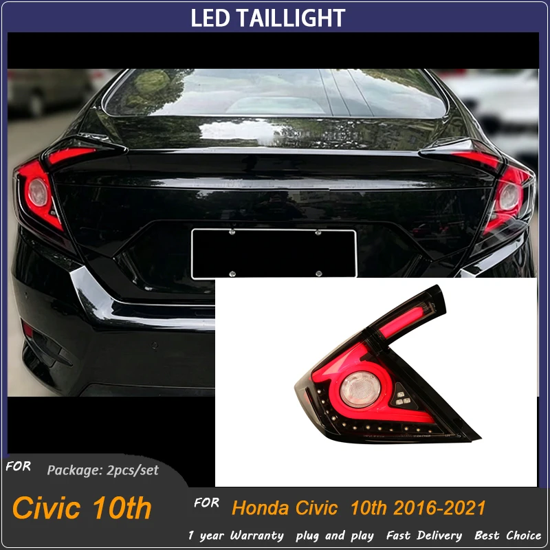 Taillights For Honda Civic G10 2016 2017 2018 2019 -2021 Assembly Upgrade LED DRL Bifocal Lens Xenon Dynamic Lamp Accessories
Taillights For Honda Civic G10 2016 2017 2018 2019 -2021 Assembly Upgrade LED DRL Bifocal Lens Xenon Dynamic Lamp Accessories
