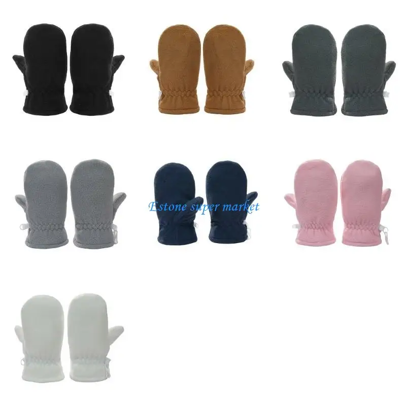 090B Children's Gloves Fleece Baby Mittens with Thickened Lining, Color Mittens Kids Fingerless Winter Warm Gloves
090B Children's Gloves Fleece Baby Mittens with Thickened Lining, Color Mittens Kids Fingerless Winter Warm Gloves