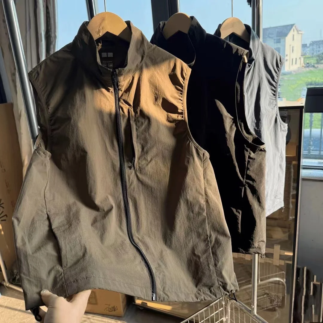 Водостойкий дышащий мужской жилет для скалолазания на открытом воздухе, летний повседневный свободный крой, нейлоновая ткань Faion Urban Sle
Водостойкий дышащий мужской жилет для скалолазания на открытом воздухе, летний повседневный свободный крой, нейлоновая ткань Faion Urban Sle