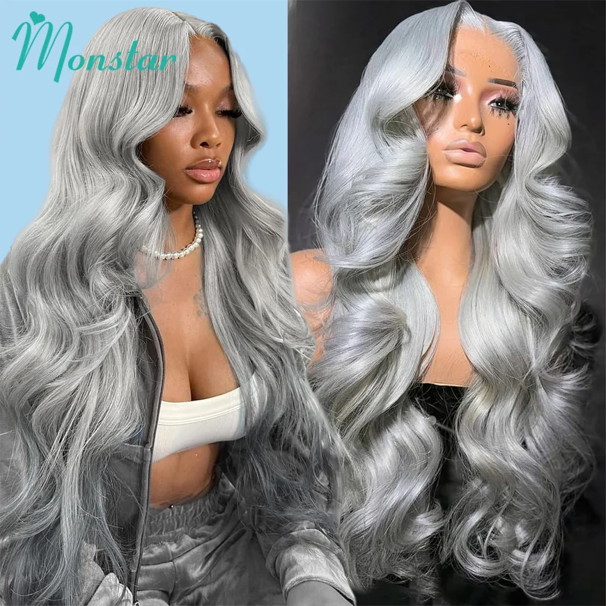 Grey Lace Fronts Wigs Human Hair 613 Hd Lace Frontal Wig 13x6 Vietnamese Raw Hair 30 40 Inch Body Wave Human Hair Wigs for Women
Grey Lace Fronts Wigs Human Hair 613 Hd Lace Frontal Wig 13x6 Vietnamese Raw Hair 30 40 Inch Body Wave Human Hair Wigs for Women