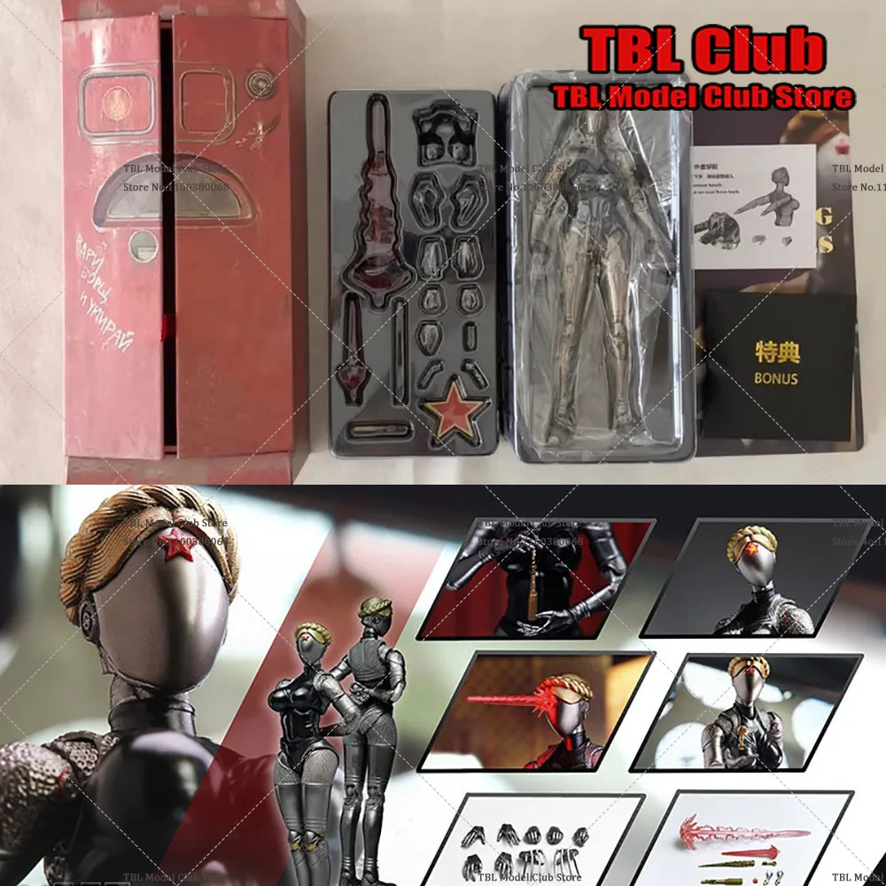 Wikeetoys WKT002 1/12 Scale Atomic Heart Female Robot Twin Dancer Action Figure 6inch Full Set 16.5cm in Stock Model Toy Gift
Wikeetoys WKT002 1/12 Scale Atomic Heart Female Robot Twin Dancer Action Figure 6inch Full Set 16.5cm in Stock Model Toy Gift