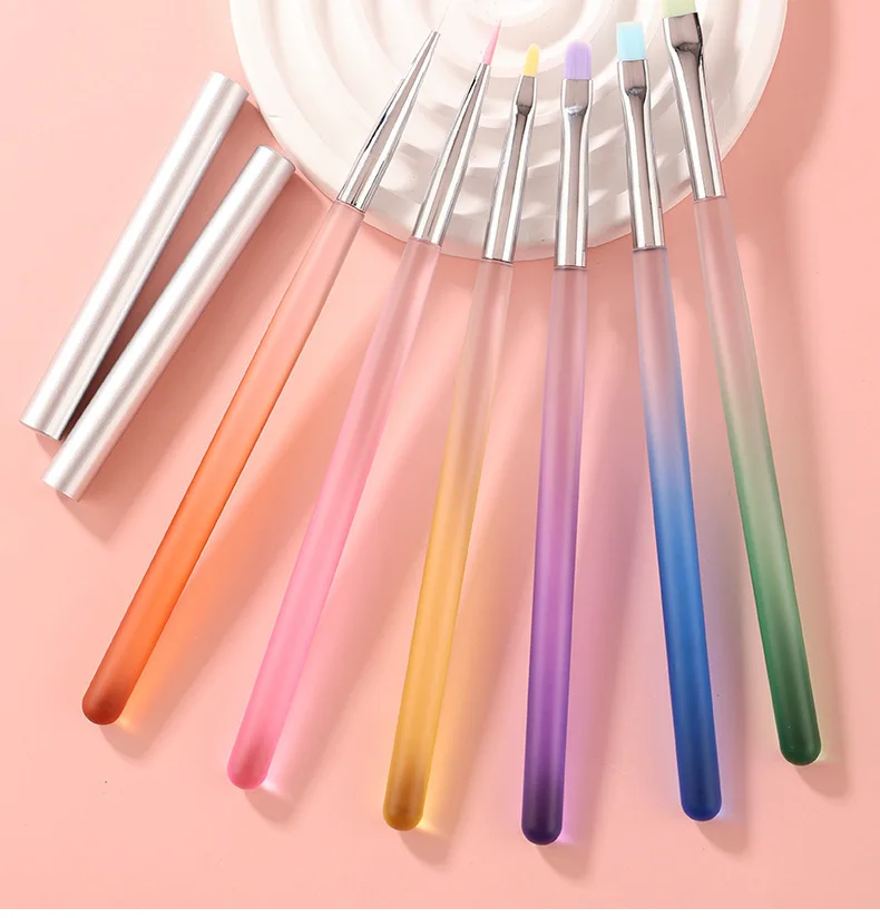 Набор кистей для гелевых ногтей из 6 шт. — кисти с градиентной ручкой для наращивания ногтей, лака и искусства с крышкой, прочный дизайн для ногтей своими руками
Набор кистей для гелевых ногтей из 6 шт. — кисти с градиентной ручкой для наращивания ногтей, лака и искусства с крышкой, прочный дизайн для ногтей своими руками