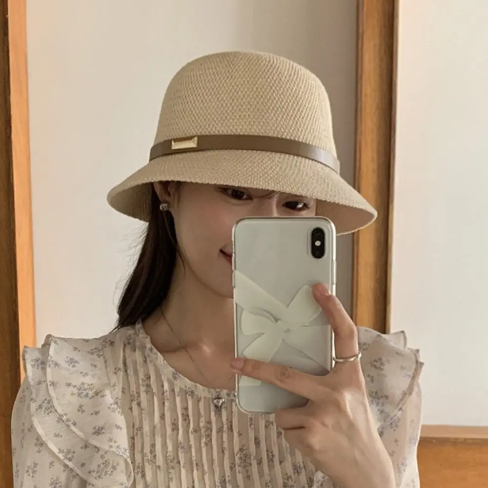 Ремень из искусственной кожи, женские солнцезащитные шляпы с широкими полями, защита от солнца, летние панамы, милые дышащие уличные соломенные шляпы для девочек
Ремень из искусственной кожи, женские солнцезащитные шляпы с широкими полями, защита от солнца, летние панамы, милые дышащие уличные соломенные шляпы для девочек