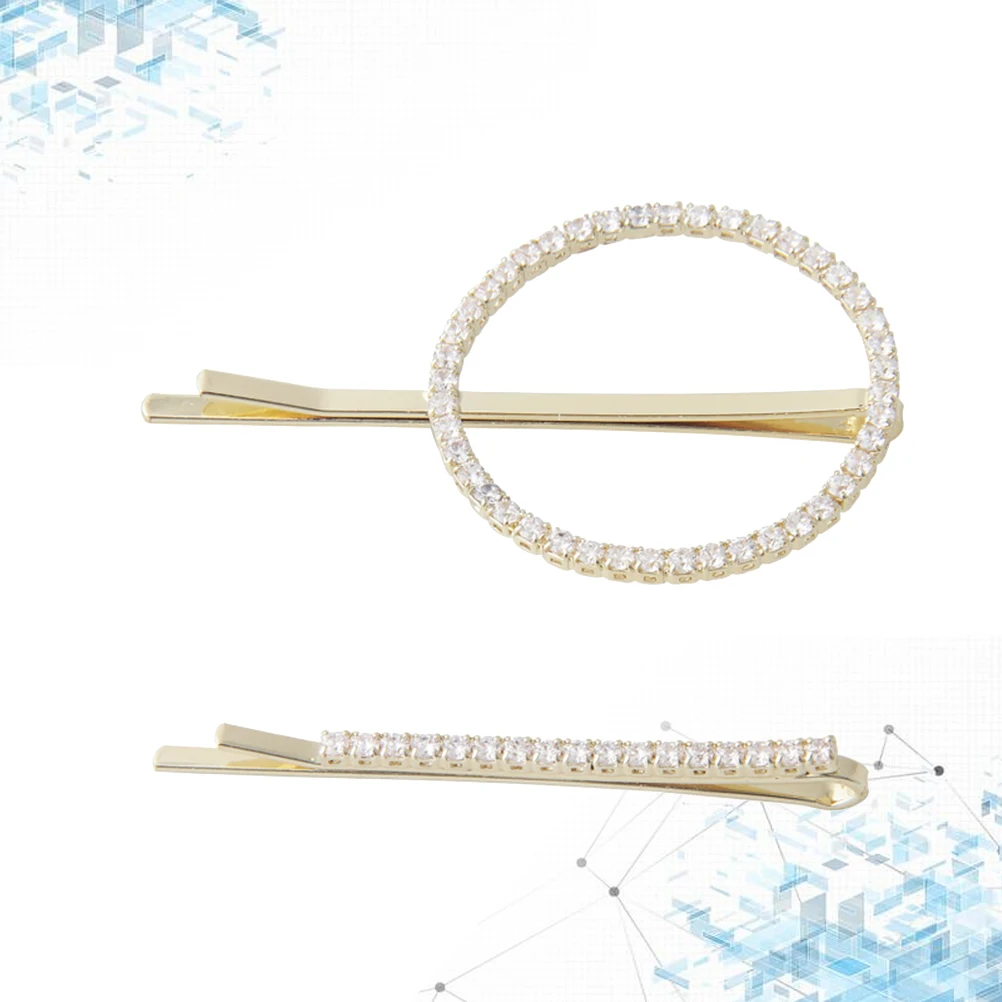 2Pcs Rhinestone Hairpin Clip Hollow Out Wedding Decorative Stylish Women Fashion Bobby Pin Alloy Bangs Accessory
2Pcs Rhinestone Hairpin Clip Hollow Out Wedding Decorative Stylish Women Fashion Bobby Pin Alloy Bangs Accessory