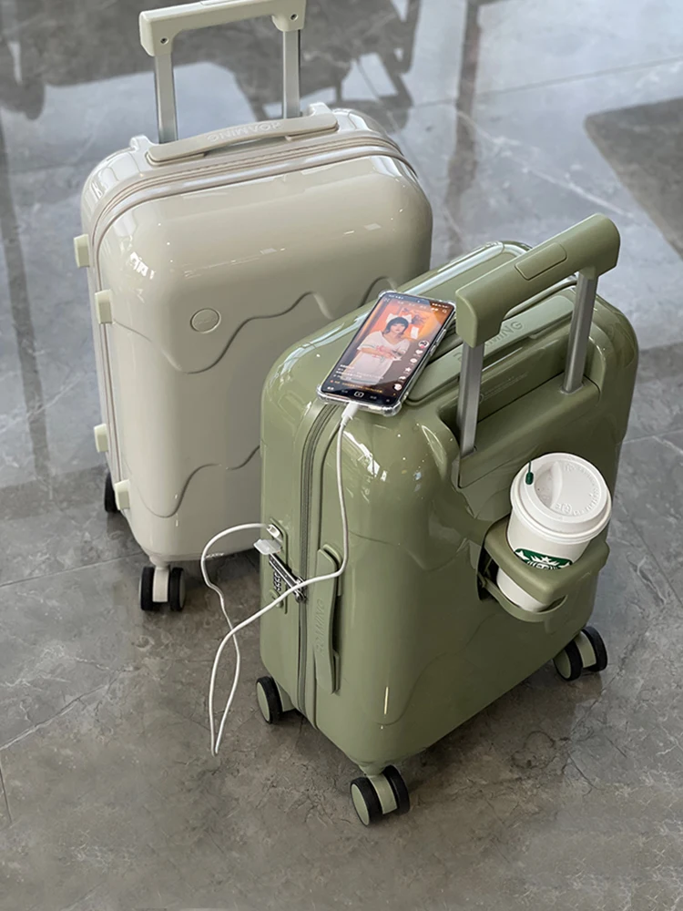 Roaming 2026 New Luggage Suitcase with 360° Wheels Boarding Male Female 20 Inches Fashion Hardshell Travel Bag for Students A...
Roaming 2026 New Luggage Suitcase with 360° Wheels Boarding Male Female 20 Inches Fashion Hardshell Travel Bag for Students A...