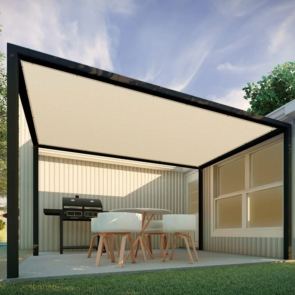 13' x 30' Sun Shade Cloth with Grommets Rectangle Shade Sail Canopy Pergola Cover with Straight Edge,
13' x 30' Sun Shade Cloth with Grommets Rectangle Shade Sail Canopy Pergola Cover with Straight Edge,