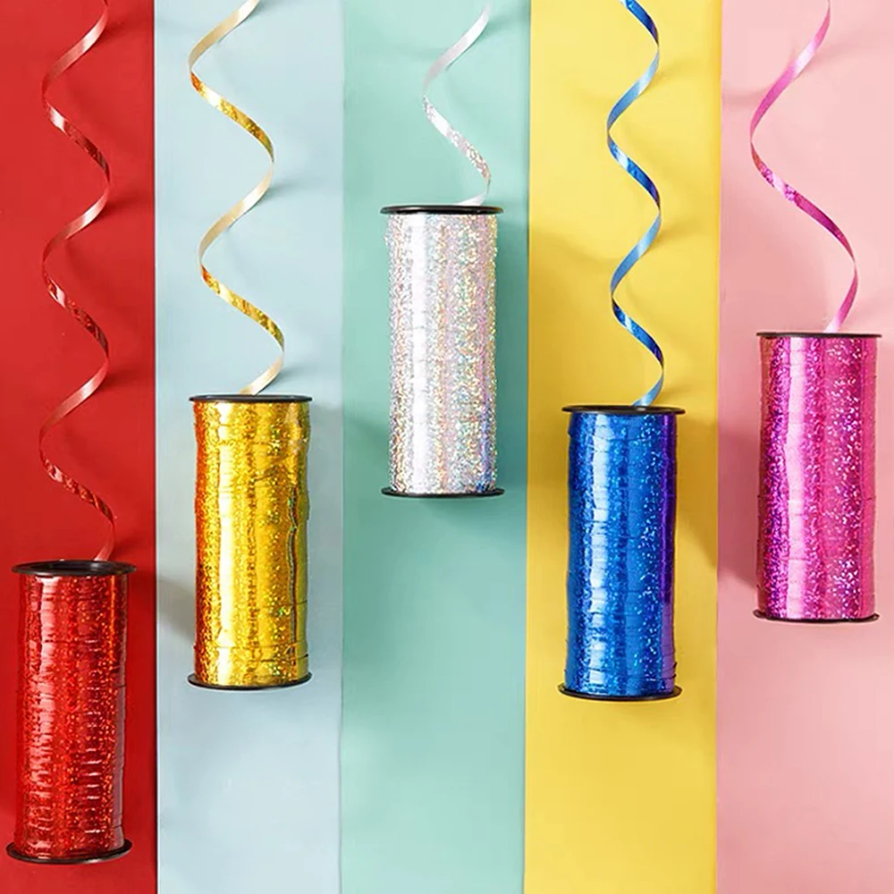 90M/Roll Curling Gift Wrap Ribbon PVC Balloon Ribbon for Crafts Christmas Birthday Wedding Party Decoration
90M/Roll Curling Gift Wrap Ribbon PVC Balloon Ribbon for Crafts Christmas Birthday Wedding Party Decoration