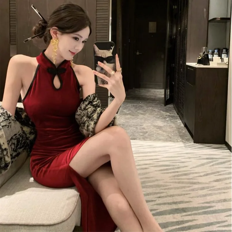 Сексуальная китайская бархатная красная юбка Dr с высоким разрезом, облегающая юбка Dr, винтажная ветровая юбка средней длины, осень-зима, новинка
Сексуальная китайская бархатная красная юбка Dr с высоким разрезом, облегающая юбка Dr, винтажная ветровая юбка средней длины, осень-зима, новинка