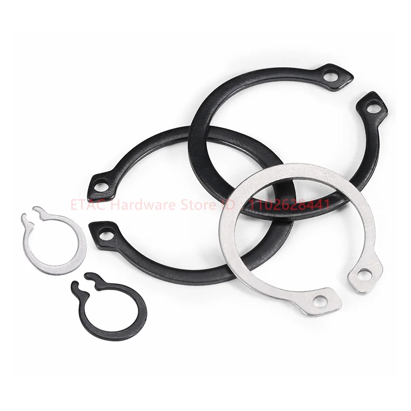 M3-M50 GB894 304 Stainless Steel Black 65mn 3-40mm Shaft C Type External Circlip Bearing Retaining Clip Snap Ring
M3-M50 GB894 304 Stainless Steel Black 65mn 3-40mm Shaft C Type External Circlip Bearing Retaining Clip Snap Ring