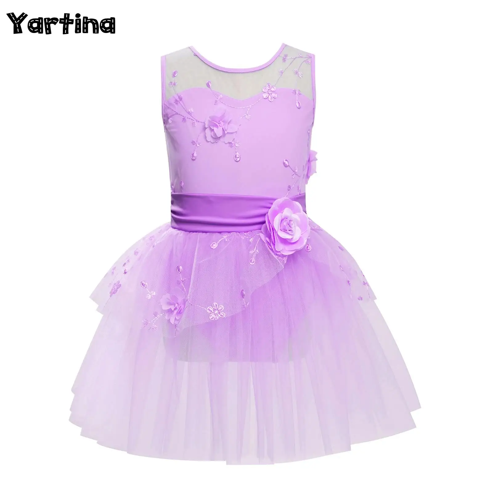 Kids Girls Gymnastics Leotard Ballet Dance Tutu Dresses Ballerina Fairy Party Performance Costume Applique Embroidered Dress
Kids Girls Gymnastics Leotard Ballet Dance Tutu Dresses Ballerina Fairy Party Performance Costume Applique Embroidered Dress