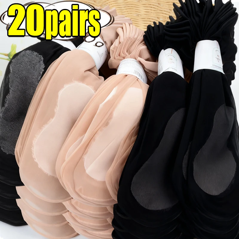Women's Cotton Soled Silk Socks Short Spring Summer Autumn Thin Breathable Sweat Absorbing Wear-resistant Anti Hook Silk Socks
Women's Cotton Soled Silk Socks Short Spring Summer Autumn Thin Breathable Sweat Absorbing Wear-resistant Anti Hook Silk Socks
