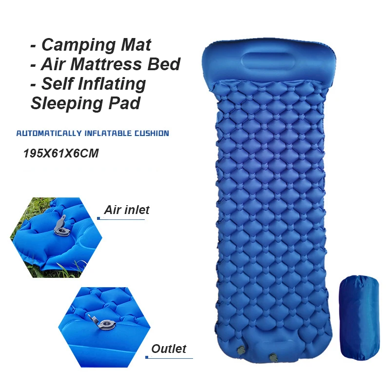 Wholesale Self-Inflating Sleeping Pad, Folding Camping Bed Sleeping Cushion Mat Inflatable Air Mattress/
Wholesale Self-Inflating Sleeping Pad, Folding Camping Bed Sleeping Cushion Mat Inflatable Air Mattress/