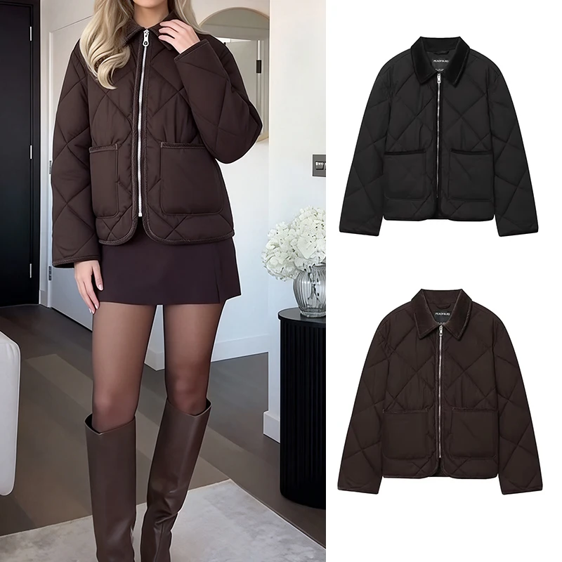Женская куртка 2022, осень-зима, новая мода, однотонное пальто с лацканами и длинными рукавами на молнии, женские уличные элегантные новые пальто
Женская куртка 2022, осень-зима, новая мода, однотонное пальто с лацканами и длинными рукавами на молнии, женские уличные элегантные новые пальто