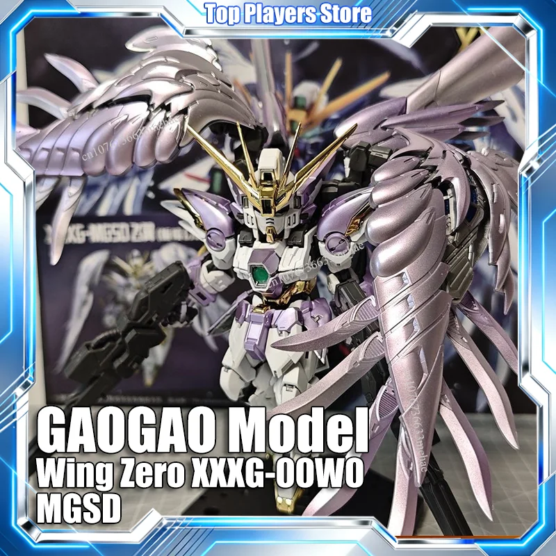 GAOGAO Model XXXG-00W0 MGSD Wing Zero EW Assembly Model Kit Toys Purple Version Action Figures Model Kits Robot Plastic Gift
GAOGAO Model XXXG-00W0 MGSD Wing Zero EW Assembly Model Kit Toys Purple Version Action Figures Model Kits Robot Plastic Gift