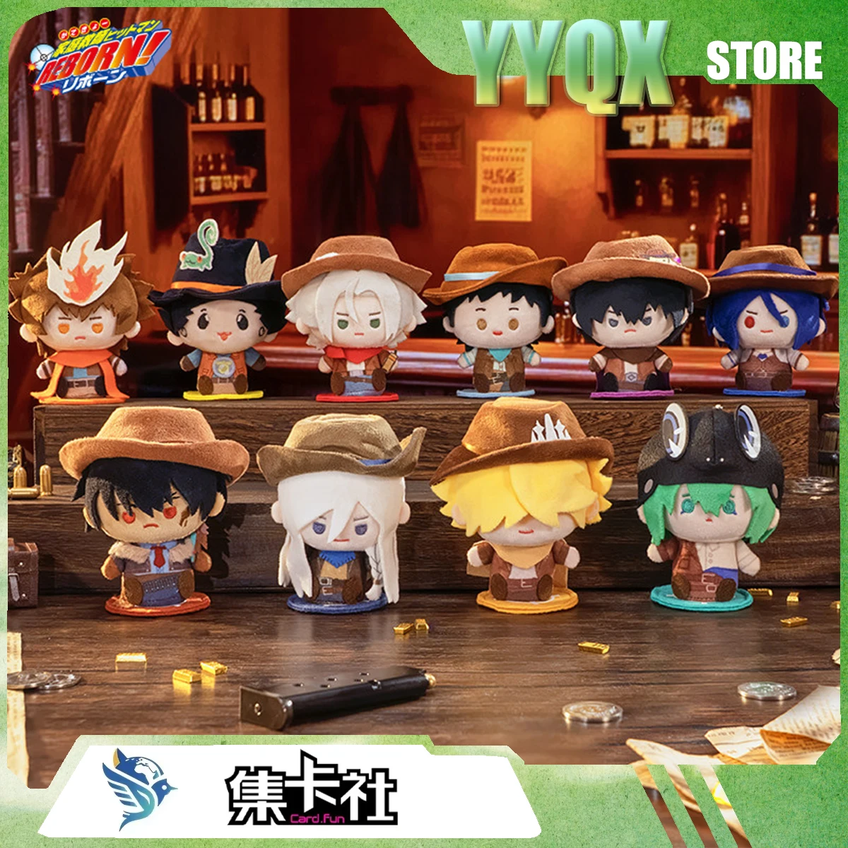 Card.Fun 2026 NEW Katekyō Hitman Reborn Badge Cowboy Ornament Cute Decoration Collection Periphery Commemorate Surprise Like Toy
Card.Fun 2026 NEW Katekyō Hitman Reborn Badge Cowboy Ornament Cute Decoration Collection Periphery Commemorate Surprise Like Toy