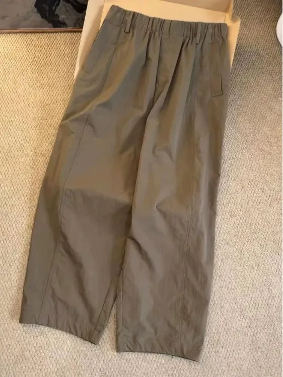 Quick Dry Cotton Pants Women's Summer Elastic Waist Slimming Small Size Nine Point Rutabaga Pants Casual Style plus Size
Quick Dry Cotton Pants Women's Summer Elastic Waist Slimming Small Size Nine Point Rutabaga Pants Casual Style plus Size