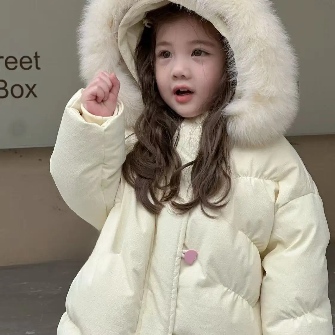 Kids Girls Fur Collar Down Jacket Winter 2025 New Style Children's Princess Style Hoodie Western Korean Edition Thickened Parka
Kids Girls Fur Collar Down Jacket Winter 2025 New Style Children's Princess Style Hoodie Western Korean Edition Thickened Parka