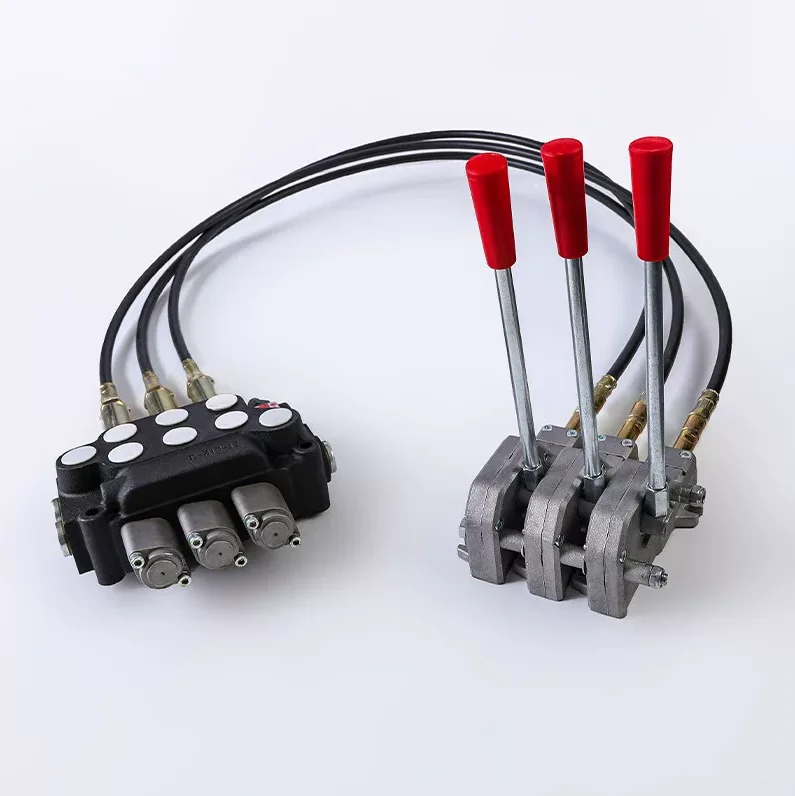 Hydraulic Three Way Valve ZT12 Remote Control Manual Tractor Hydraulic Modification Multi Way Directional Valve
Hydraulic Three Way Valve ZT12 Remote Control Manual Tractor Hydraulic Modification Multi Way Directional Valve