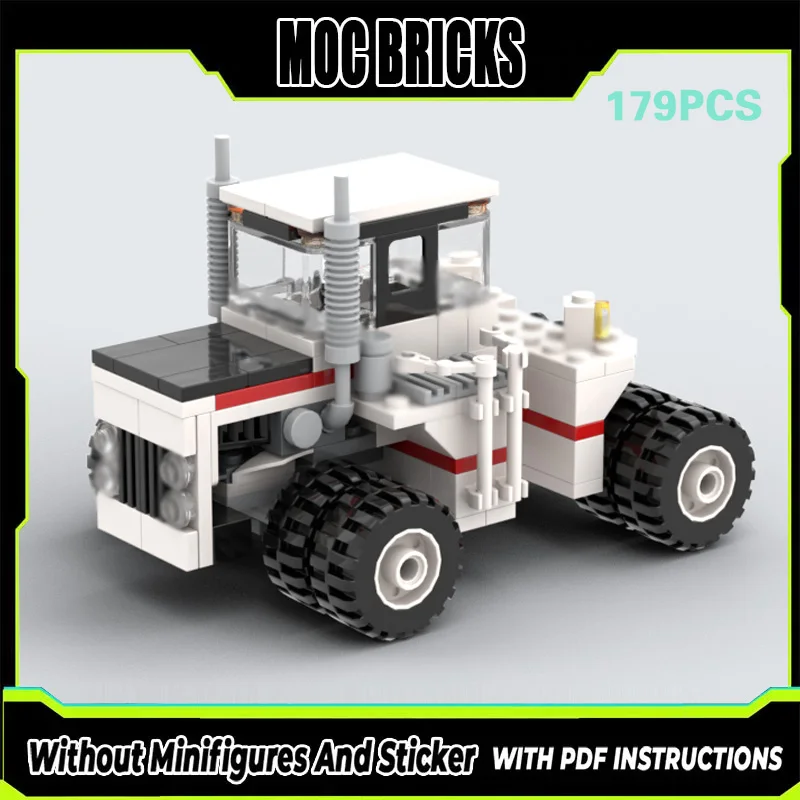 City Car Model MOC Building Bricks Agricultural Big Tractor Modular Technology Gifts Holiday Assemble Children Toys Suit
City Car Model MOC Building Bricks Agricultural Big Tractor Modular Technology Gifts Holiday Assemble Children Toys Suit