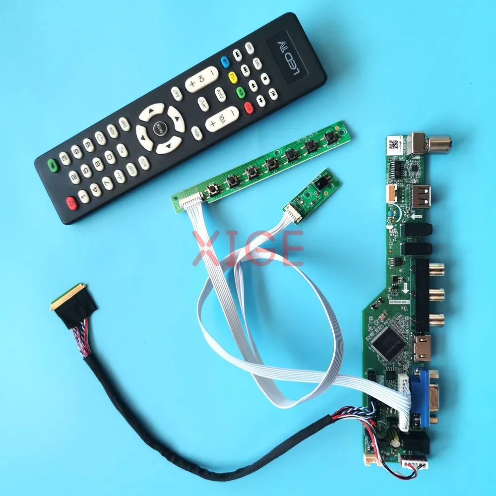 Kit Driver Controller Board For B156HW02 V1/V3/V5 B156HW03 V0 1920x1080 Laptop Screen 15.6" HDMI+VGA+AV+USB Analog TV 40Pin LVDS
Kit Driver Controller Board For B156HW02 V1/V3/V5 B156HW03 V0 1920x1080 Laptop Screen 15.6" HDMI+VGA+AV+USB Analog TV 40Pin LVDS