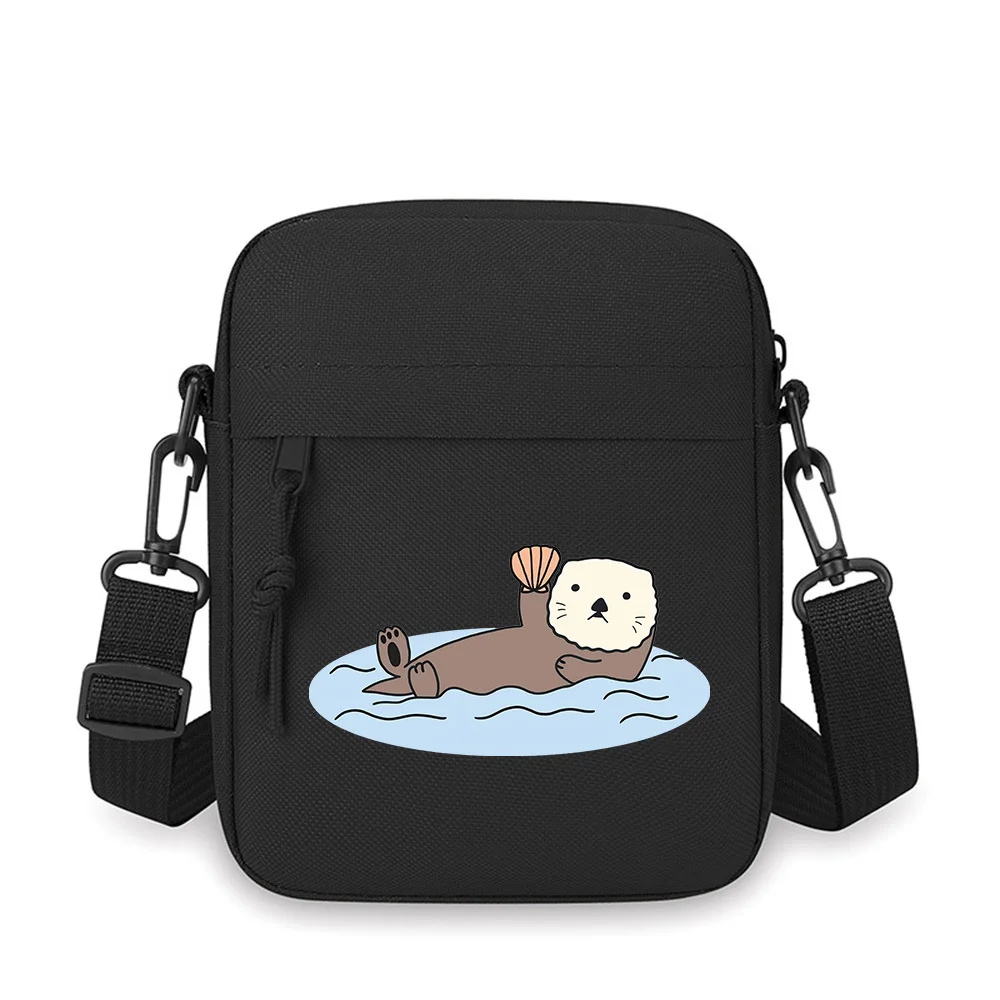 Sea otter holding shell in water Men Crossbody Bag Single Shoulder Women Cartoon Anime Film Printing Design Unisex
Sea otter holding shell in water Men Crossbody Bag Single Shoulder Women Cartoon Anime Film Printing Design Unisex