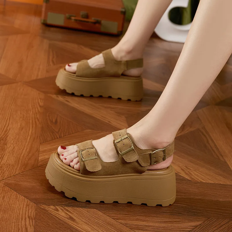 7cm Platform Sandals Women Summer Fashion Slip On Slippers One Piece Shoes
7cm Platform Sandals Women Summer Fashion Slip On Slippers One Piece Shoes