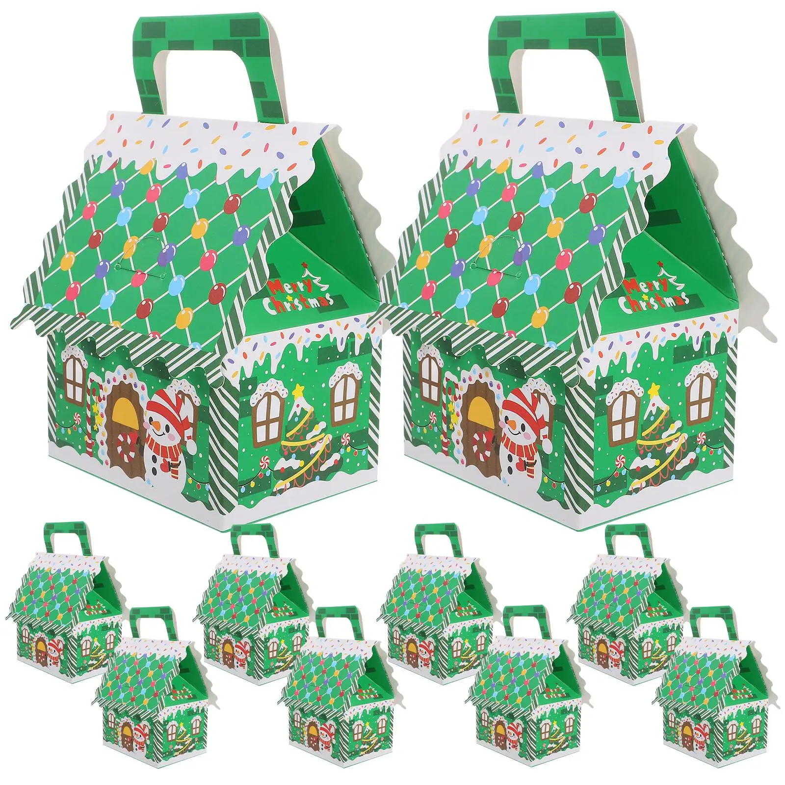 10Pcs Candy Box Gifts Christmas Charm Paper Crafted Handheld Treat Boxes Party Favors Classic Color Gift Packing Boxes
10Pcs Candy Box Gifts Christmas Charm Paper Crafted Handheld Treat Boxes Party Favors Classic Color Gift Packing Boxes