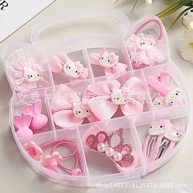 Детские аксессуары для волос Sanrio Hello Kitty Cinnamoroll Kuromi веревка для волос головной убор браслет коробка для хранения ювелирных изделий подарок для девочек
Детские аксессуары для волос Sanrio Hello Kitty Cinnamoroll Kuromi веревка для волос головной убор браслет коробка для хранения ювелирных изделий подарок для девочек