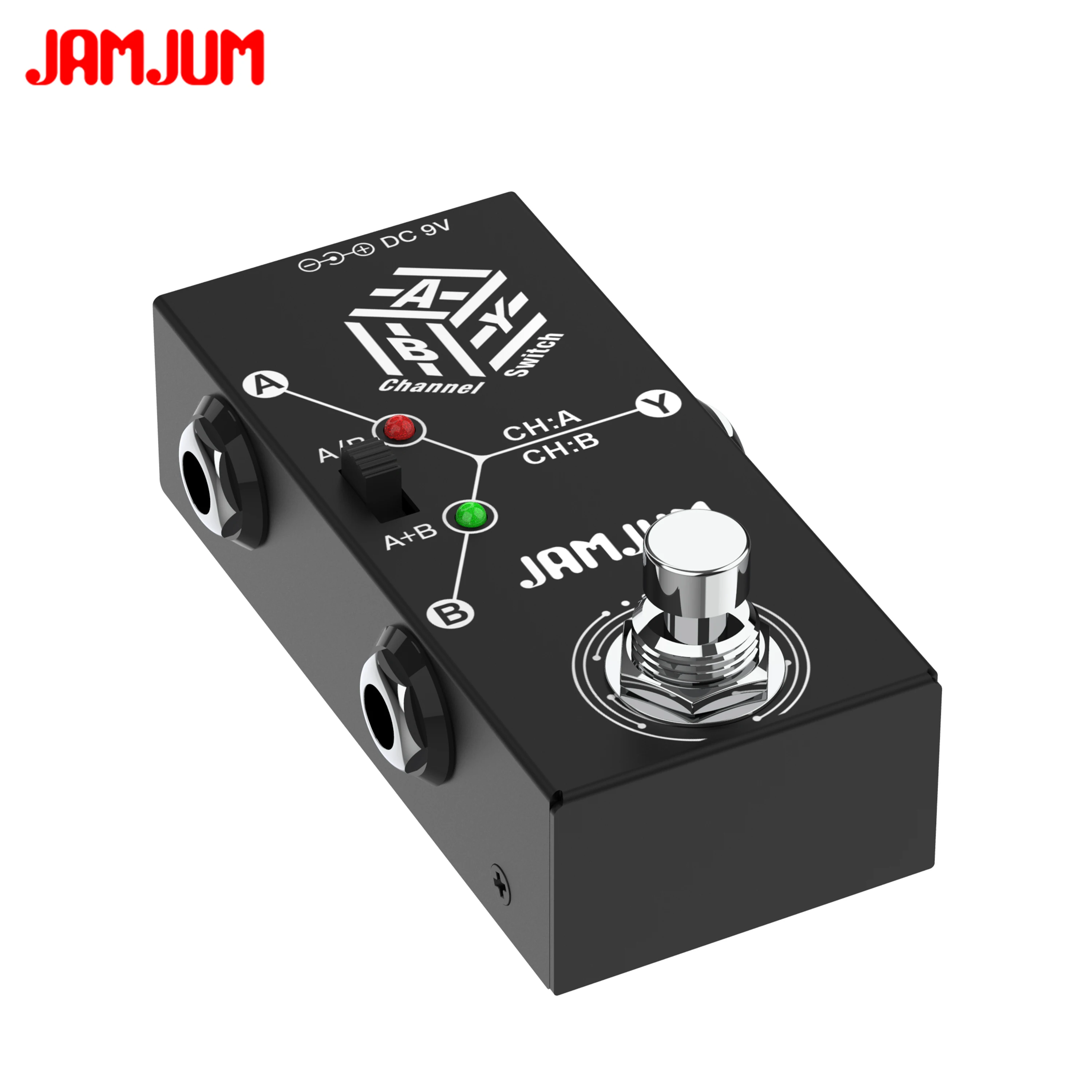 JAMJUM Dual Channel Switch Foot Pedal Portable Electric Guitar Audio Line Selector Stage Performance Effect Pedal
JAMJUM Dual Channel Switch Foot Pedal Portable Electric Guitar Audio Line Selector Stage Performance Effect Pedal