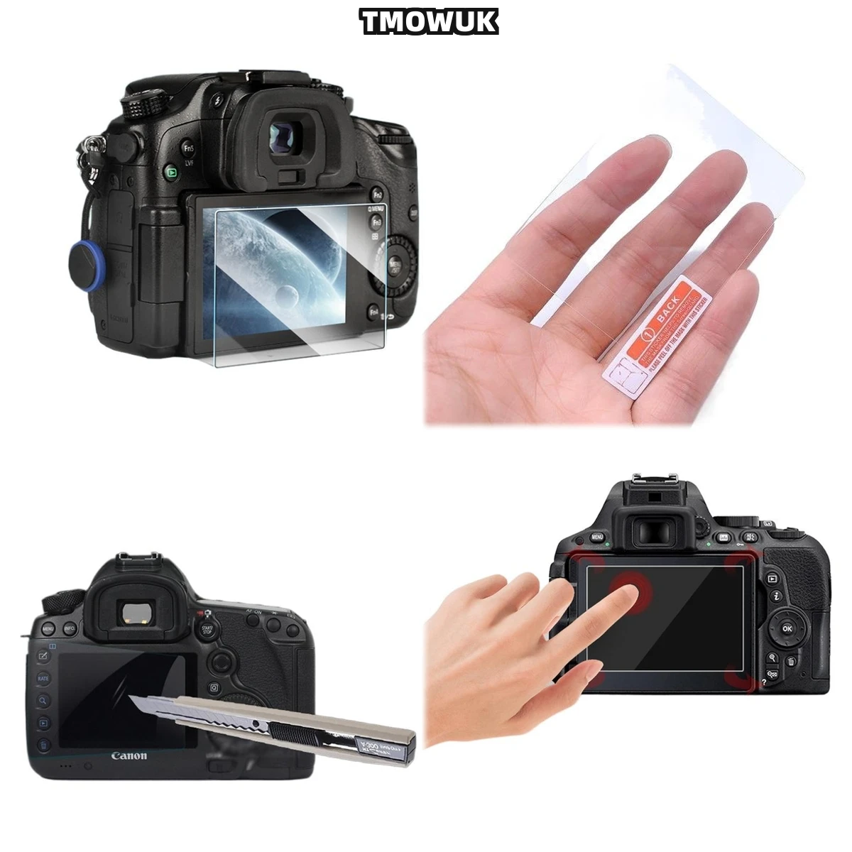 For Canon G7X3 850D M200 HD Clear Tempered Glass Screen Protector Film 9H Hardness Anti-Scratch Guard
For Canon G7X3 850D M200 HD Clear Tempered Glass Screen Protector Film 9H Hardness Anti-Scratch Guard