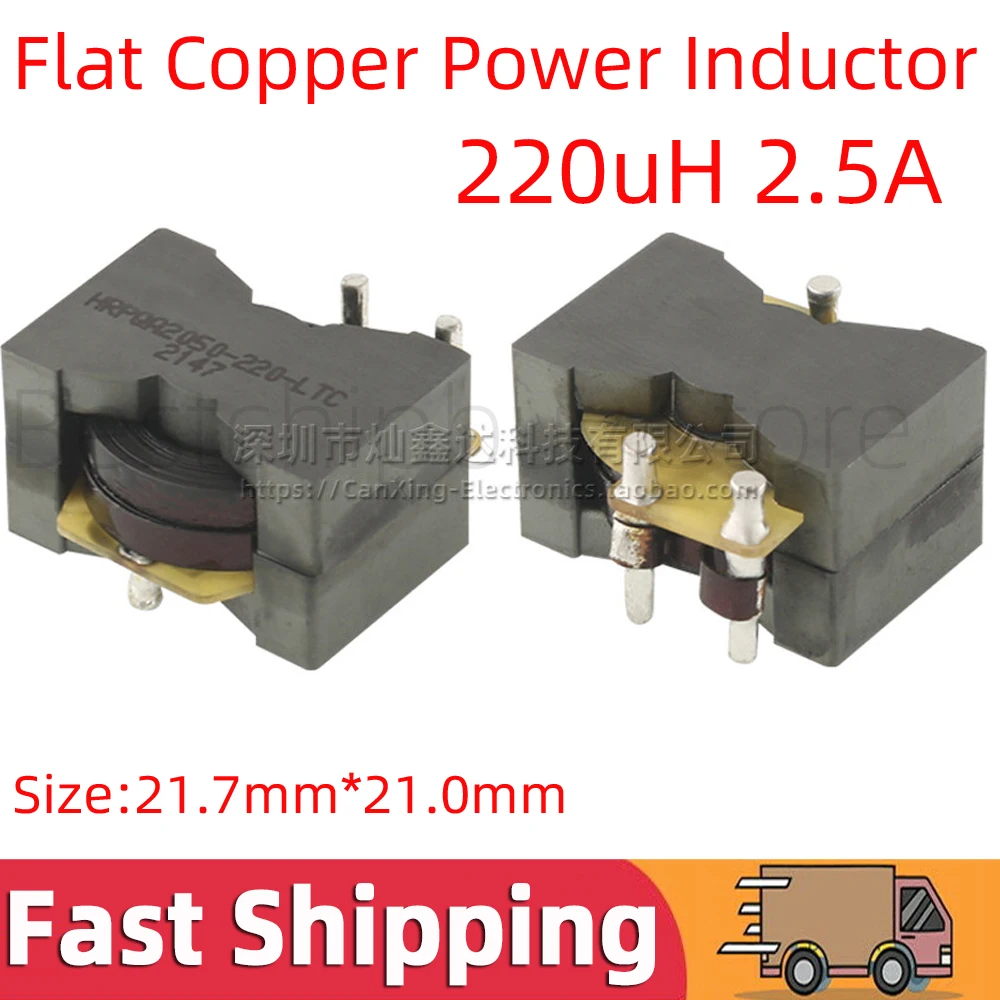 2pcs HRPQA2050-220-LTC HRPQA2050 220 SMD SMT Power Inductor Inductance 220uH 2.5A High Power Flat Copper Coils Filter
2pcs HRPQA2050-220-LTC HRPQA2050 220 SMD SMT Power Inductor Inductance 220uH 2.5A High Power Flat Copper Coils Filter