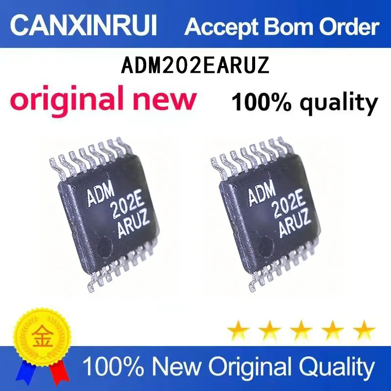 (5-100 Pieces) New stock 202E ADM202E ADM202EARUZ transceiver TSSOP-16
(5-100 Pieces) New stock 202E ADM202E ADM202EARUZ transceiver TSSOP-16