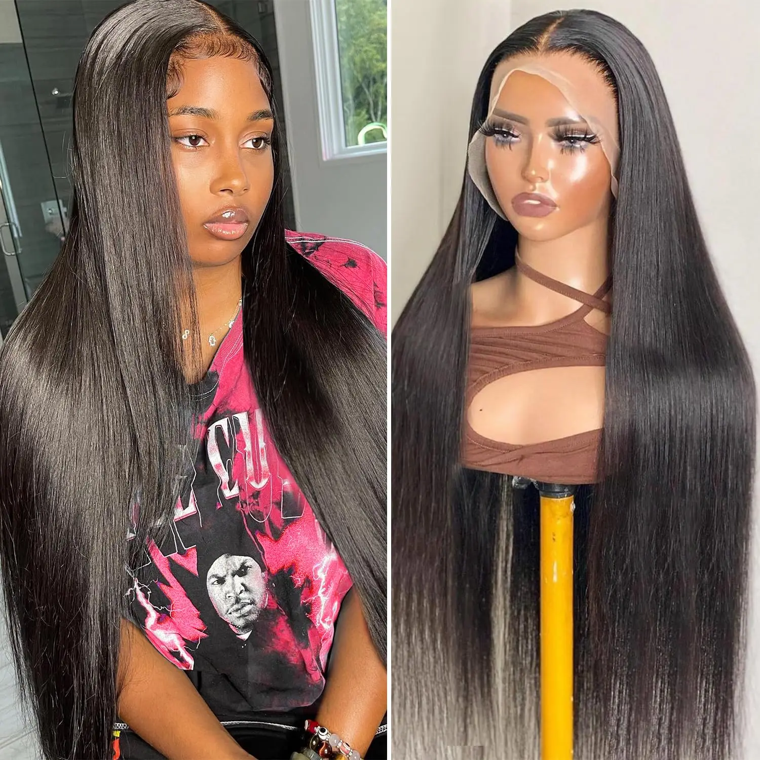 Прозрачные прямые парики из натуральных волос 13x4, 13x6 HD, 30-40 дюймов, с кружевной передней частью, бразильские парики с кружевным фронтом для чернокожих женщин
Прозрачные прямые парики из натуральных волос 13x4, 13x6 HD, 30-40 дюймов, с кружевной передней частью, бразильские парики с кружевным фронтом для чернокожих женщин