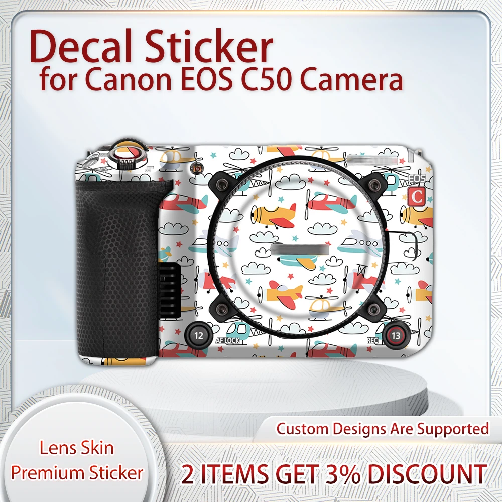 Защитная пленка для камеры Canon EOS C50, наклейка-скин, покрытие для камеры
Защитная пленка для камеры Canon EOS C50, наклейка-скин, покрытие для камеры