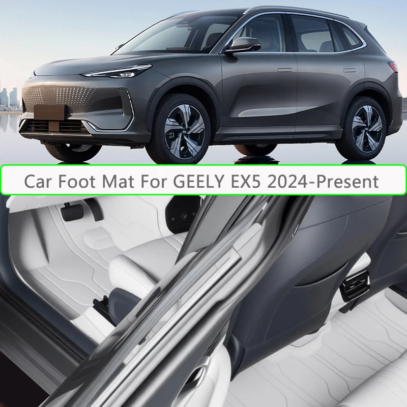 For GEELY EX5 2024-Present Custom Nappa Leather Anti-Slip Car Foot Protect Mat Auto Luxury Waterproof Floor Pad Accessory
For GEELY EX5 2024-Present Custom Nappa Leather Anti-Slip Car Foot Protect Mat Auto Luxury Waterproof Floor Pad Accessory