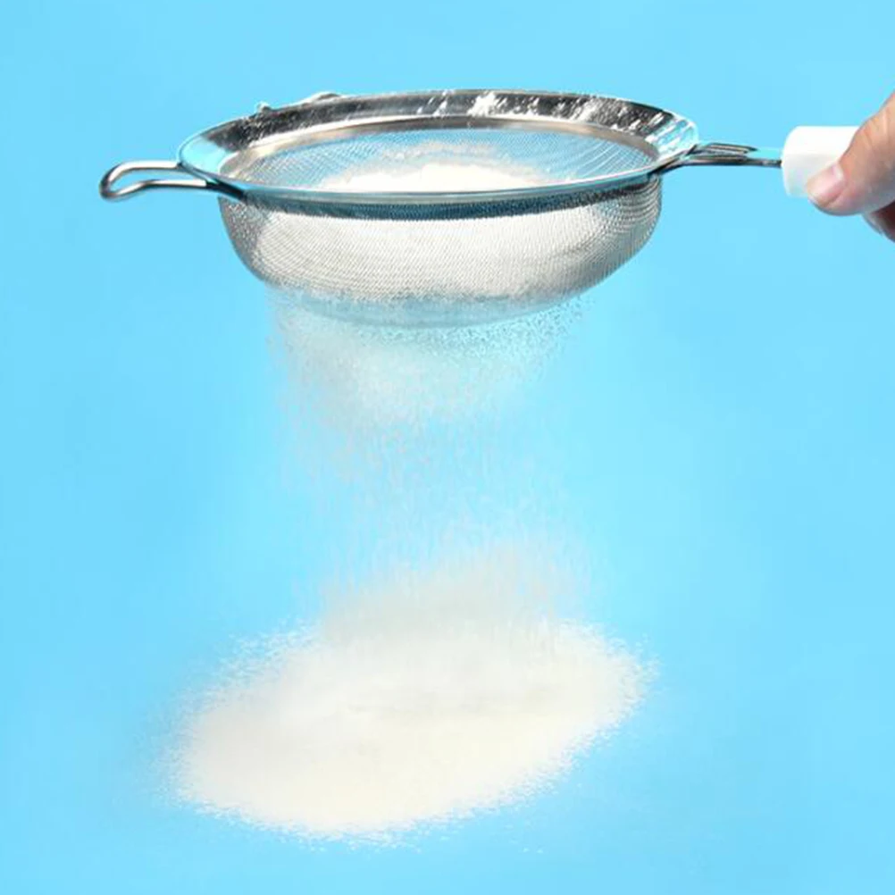1Pc Easy Clean Stainless Steel Flour Sifter And Whisk Egg Blender Hand Held Fine Mesh Strainer Colander Baking Tool
1Pc Easy Clean Stainless Steel Flour Sifter And Whisk Egg Blender Hand Held Fine Mesh Strainer Colander Baking Tool