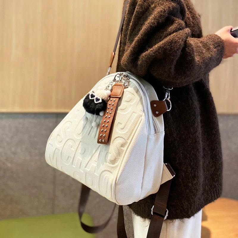 Shoulder Shell Bag Women's 2025 New Rucksack Fashion Trendy Small Backpack Sac A Dos Garcon College Bagpack
Shoulder Shell Bag Women's 2025 New Rucksack Fashion Trendy Small Backpack Sac A Dos Garcon College Bagpack