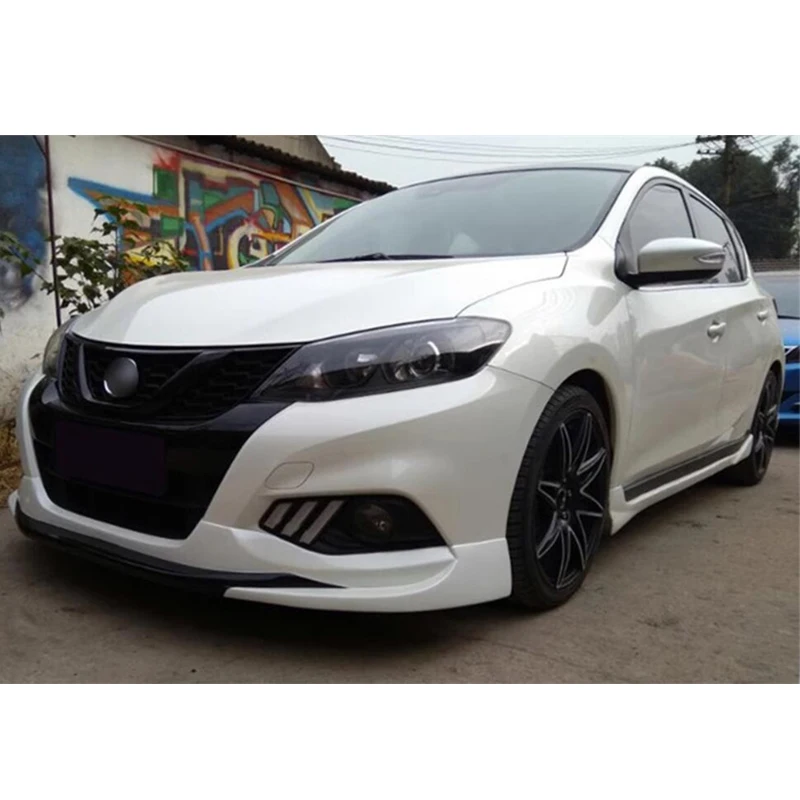 For Nissan Tiida/2015-2025 Year ABS Bumper Front Rear Lip Side Skirt Diffuser Splitter Accessories Spoiler Body Kit 4PCS
For Nissan Tiida/2015-2025 Year ABS Bumper Front Rear Lip Side Skirt Diffuser Splitter Accessories Spoiler Body Kit 4PCS