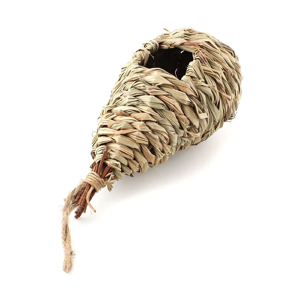 3pc Natural Grass Woven Hanging Birdhouse Nest For Parakeets Budgerigar Small Pets Warm Shelter Woven Hanging Nest Bird Cage
3pc Natural Grass Woven Hanging Birdhouse Nest For Parakeets Budgerigar Small Pets Warm Shelter Woven Hanging Nest Bird Cage
