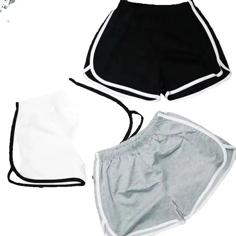 Женские спортивные шорты в полоску, корейский стиль, повседневные мини-шорты, летние простые свободные шорты с широкими штанинами, новинка для женщин
Женские спортивные шорты в полоску, корейский стиль, повседневные мини-шорты, летние простые свободные шорты с широкими штанинами, новинка для женщин