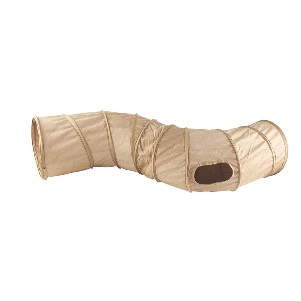 Fun Foldable Cat Tunnel Tube S-shaped Suede Kitten Drill Bucket Collapsible 3 Holes Pet Rolling Dragon Cat Toys
Fun Foldable Cat Tunnel Tube S-shaped Suede Kitten Drill Bucket Collapsible 3 Holes Pet Rolling Dragon Cat Toys