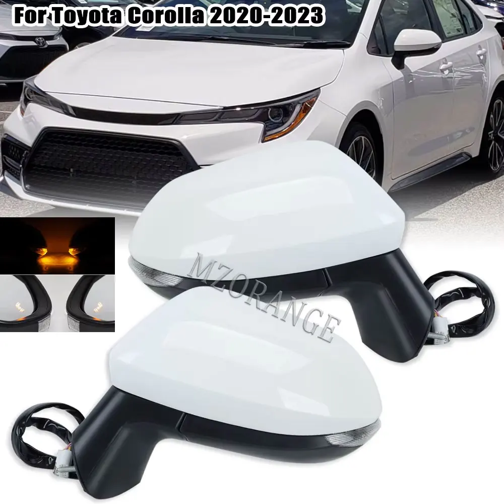 Автомобильное боковое зеркало для Toyota Corolla US 2020 2021 2022 2023, дверное крыло, зеркало заднего вида, стеклянная линза, крышка указателя поворота в сборе
Автомобильное боковое зеркало для Toyota Corolla US 2020 2021 2022 2023, дверное крыло, зеркало заднего вида, стеклянная линза, крышка указателя поворота в сборе