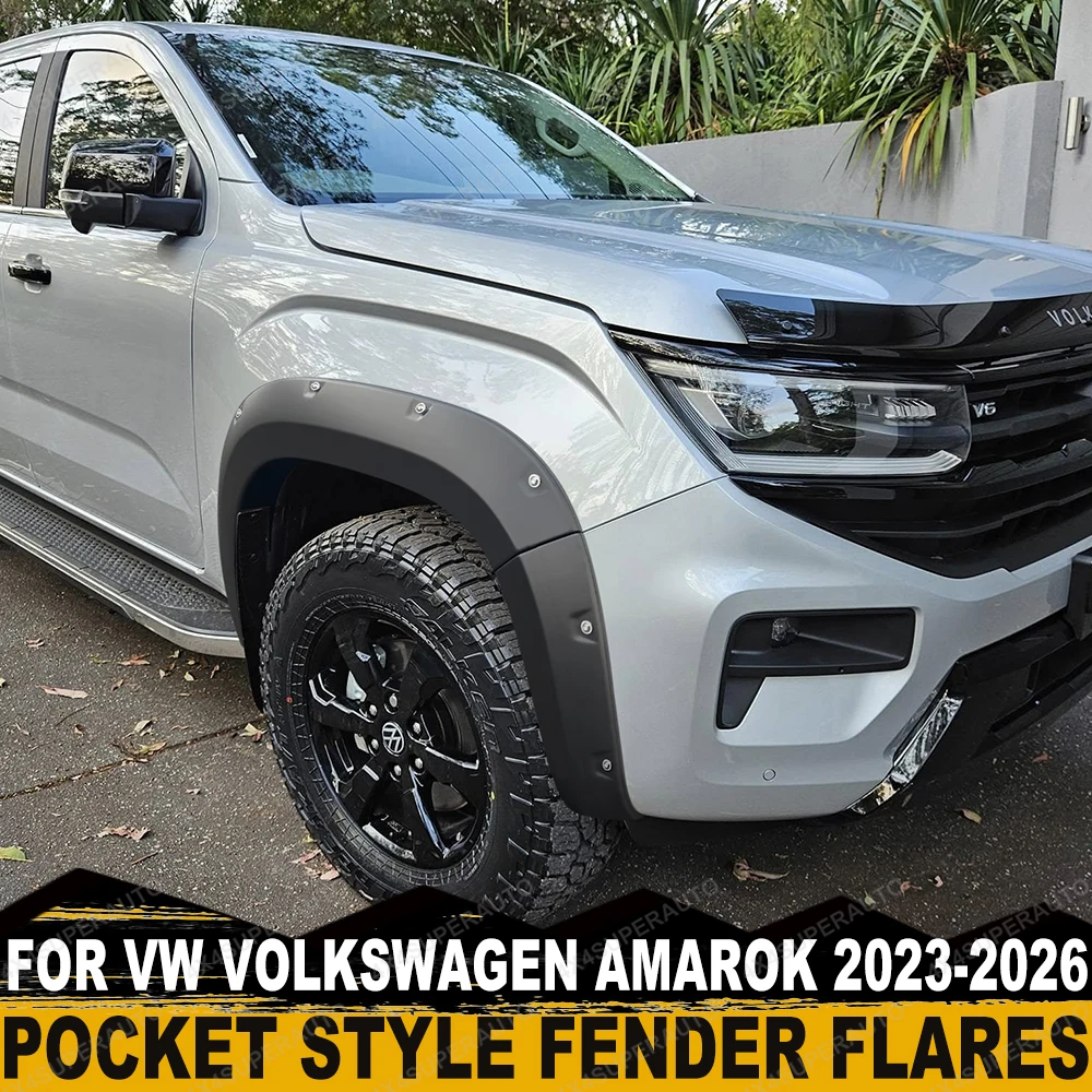 Wheel Arch With Nuts Extension Fender Flares For VW Volkswagen AMAROK 2023-2026 Mudguards Off Road Double Cabin Car Accessories
Wheel Arch With Nuts Extension Fender Flares For VW Volkswagen AMAROK 2023-2026 Mudguards Off Road Double Cabin Car Accessories