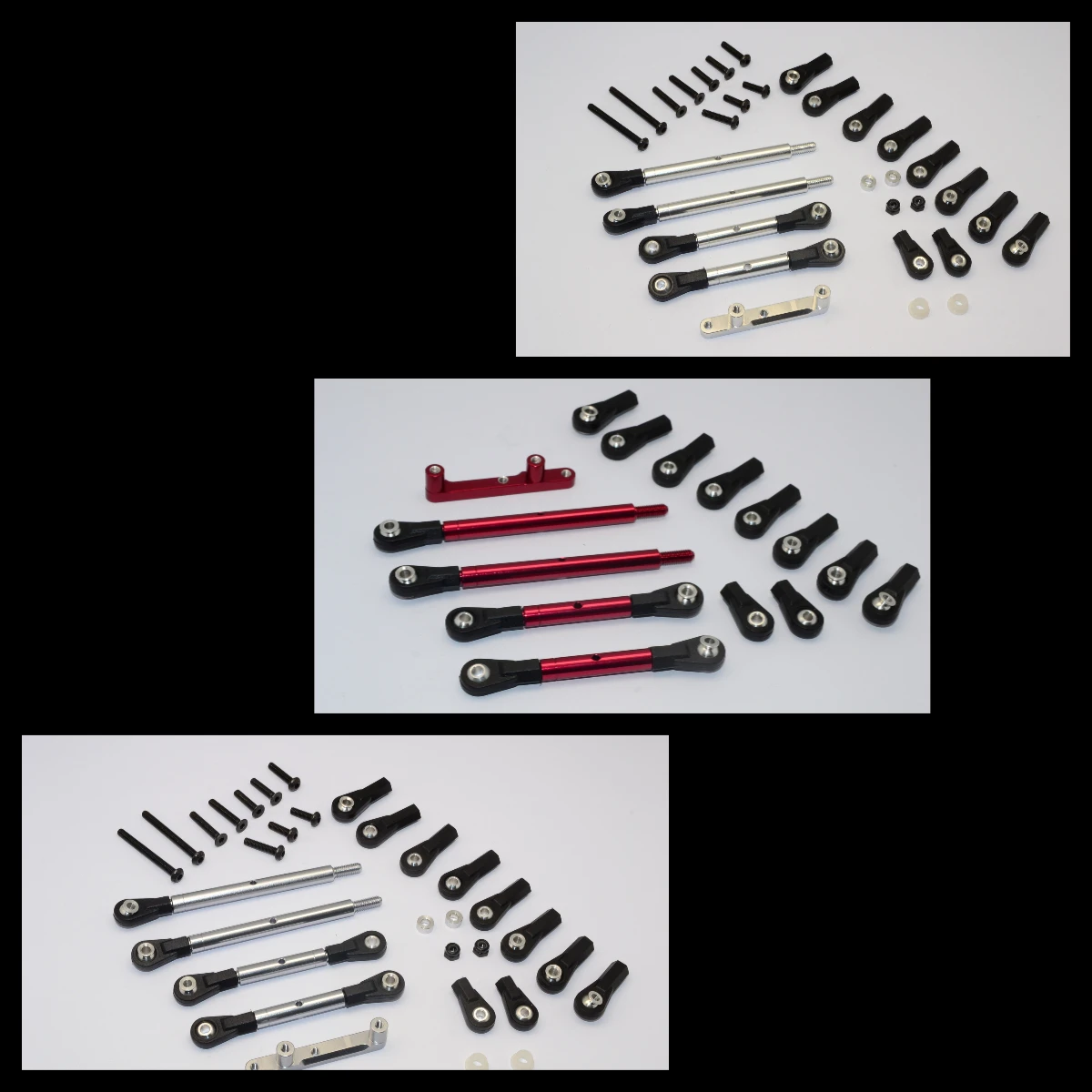 GPM ALLOY REAR ADJUSTABLE SUSPENSION LINKS For TAMIYA CC01 
GPM ALLOY REAR ADJUSTABLE SUSPENSION LINKS For TAMIYA CC01