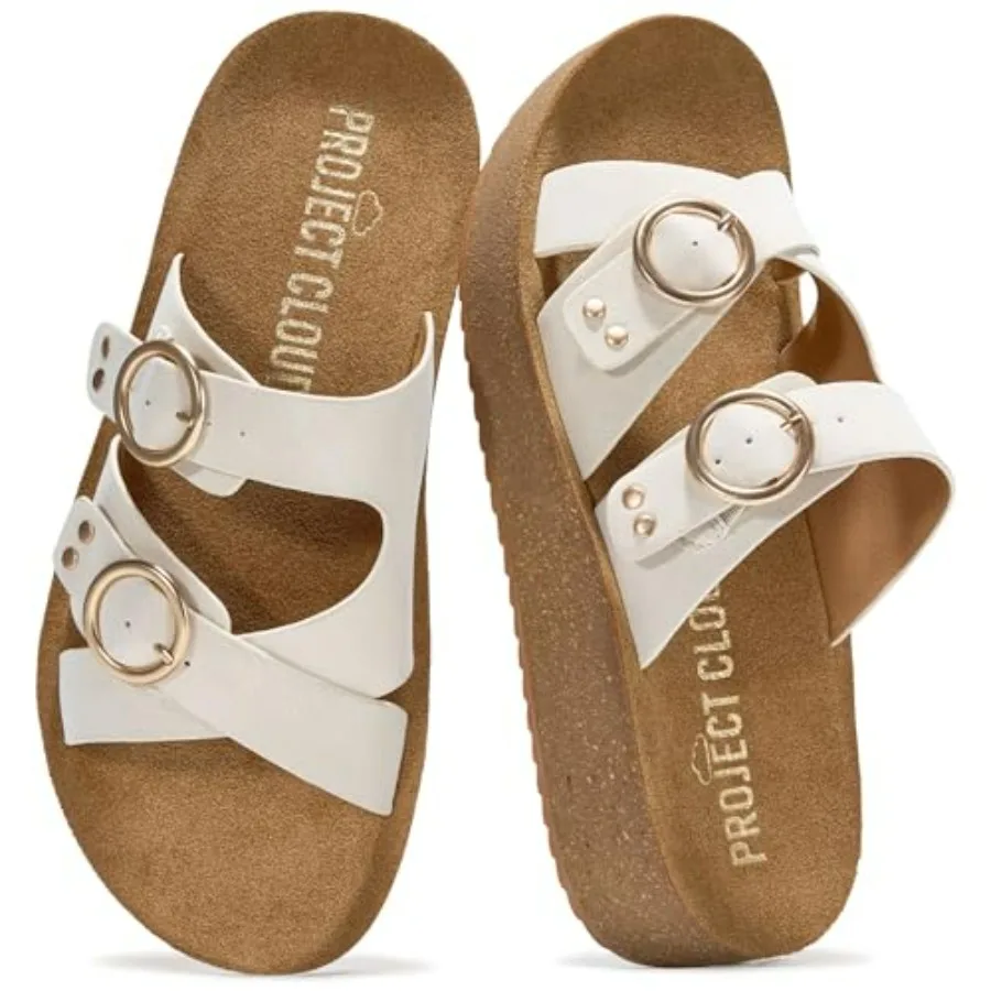 Project Cloud Platform Sandals Women - Eco-Crafted Leather Womens Summer Shoes with Lightweight Adjustable Buckle and Non-Slip
Project Cloud Platform Sandals Women - Eco-Crafted Leather Womens Summer Shoes with Lightweight Adjustable Buckle and Non-Slip