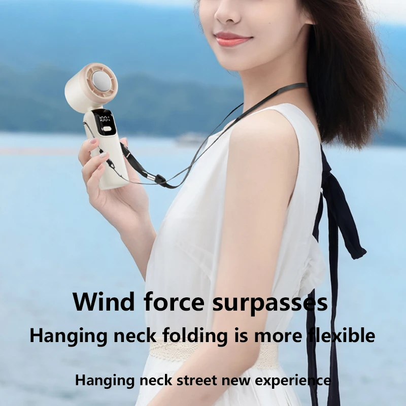 Portable Handheld Mini Fan Usb Rechargeable Foldable High Speed Cooling Small Fan Outdoor Travel Personal Cooling Electric Fan
Portable Handheld Mini Fan Usb Rechargeable Foldable High Speed Cooling Small Fan Outdoor Travel Personal Cooling Electric Fan